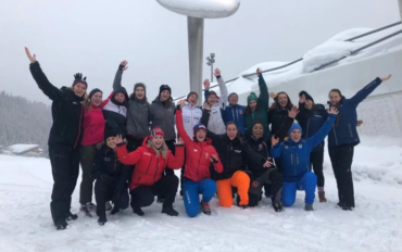 Bobsleistki w La Plagne