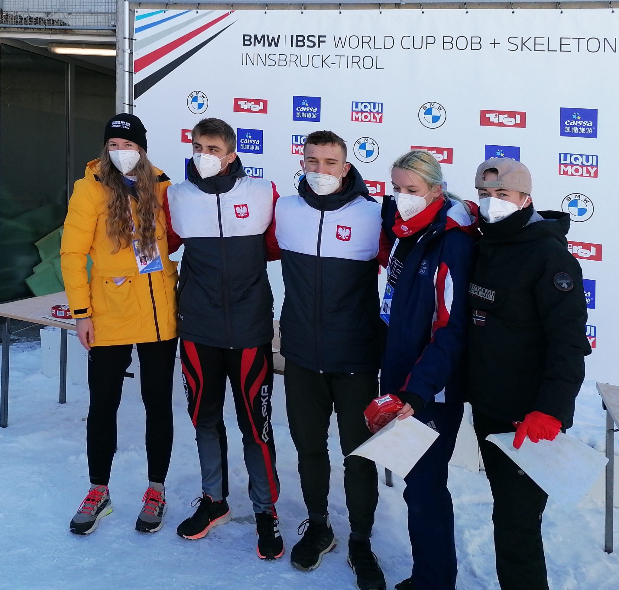 Zawodnicy PZBiS na zakończeniu Campu IBSF