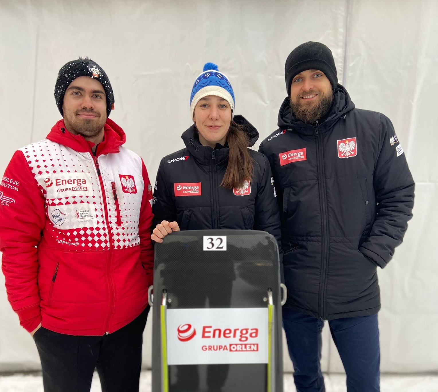 Świetny występ Polaków w Lillehammer podczas Pucharu Europy w skeletonie!