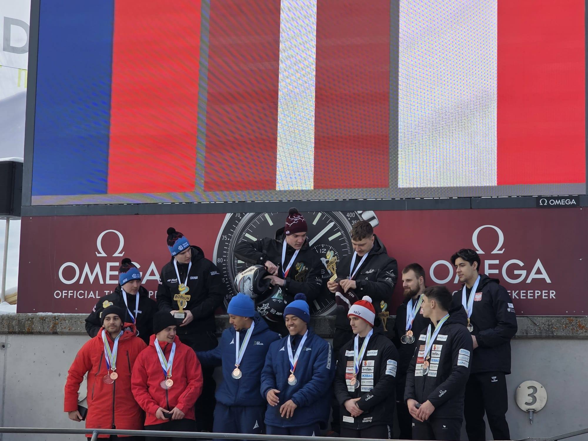 Podwójny sukces polskich bobsleistów na Mistrzostwach Świata i Europy U23 w St. Moritz–Celerina!